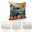 thumbnail image 4 of ARISTURING  Autumn Decorative Pillow Covers Hello Fall Y’All Blue Truck Buffalo Pumpkins Mason Jar Thankful Grateful Blessed Decor Maple Leaf Pillows Cushion Case for Home Sofa Couch, 4 of 5