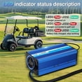 thumbnail image 2 of Cargador de batería Flngr, 36 V, 12 amperios, carrito de golf Smart Trickle, 2 of 9