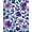 Purple, Pattern 1, variant on ODIKA 4' x 6' Machine Washable Non-Slip Area Rug, Floral Flower High Traffic Rug, Purple, 278933