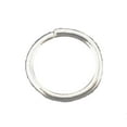 thumbnail image 1 of HDSupplies 200 Pieces - 8mm Jump Rings Bright Silver Tone - 16 Gauge, 1 of 4