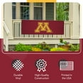 thumbnail image 3 of Minnesota Golden Gophers 2' x 6' College Sports Printed Outdoor Banner - NCAA Licensed - Durable Vinyl - School Banner (Maroon, Gold), 3 of 5