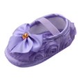 thumbnail image 4 of Wavsuf Toddler Girl Shoes Casual Anti-slip Soft Bottom Winter Purple Princess Shoes Size 14, 4 of 5