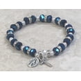 thumbnail image 2 of Sparkle Bead Rosary Bracelet with Strass Crystals. Miraculous Medal and Crucifix., 2 of 6