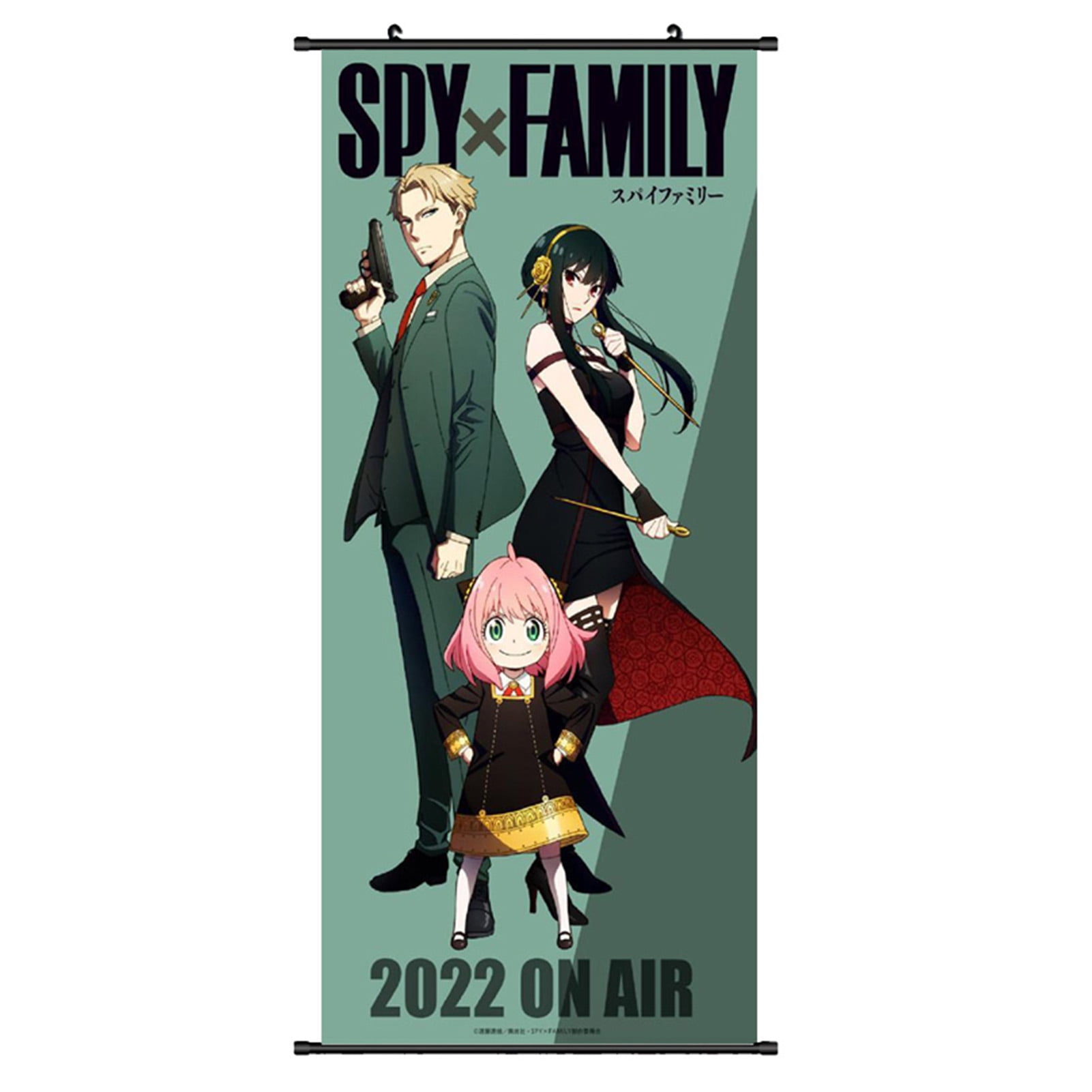 Posters Anime Spy X Family, Kraft Paper Wall Painting
