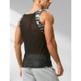 thumbnail image 3 of FEOYA Sleeveless Muscle Shirts Mens Camo Youth Workout Tank Top Vest Fitness Camouflage Undershirts Breathable Patchwork Vest T-Shirts Casual Activewear for Athletic Sport Gym Yoga L, 3 of 7