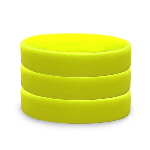 Kinven Glowing Silicone Bracelet Mosquito Repellent - 3 Packs (Yellow)