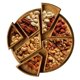 thumbnail image 4 of Puzzle Serving Tray Wooden Food Tray, Funny Puzzle Shaped Serving Tray with 8 Removable Compartments, 4 of 5