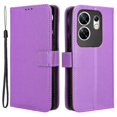 thumbnail image 1 of Funda tipo billetera para teléfono Infinix Zero 30 4G/X6731B, carcasa de TPU + piel sintética, estilo E Infinix Zero 30 4G, morado, 1 of 5