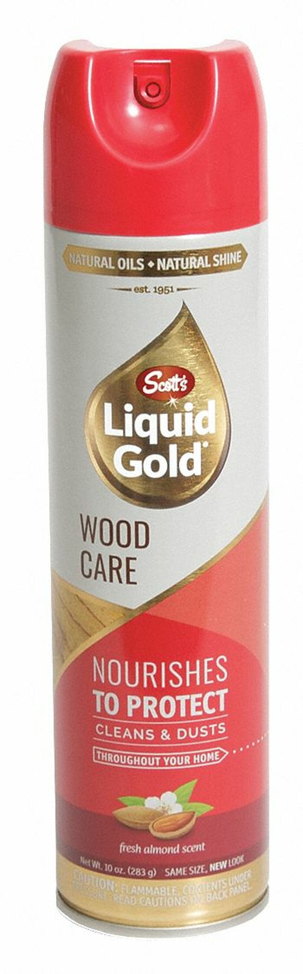 Scotts Liquid Gold Wood Cleaner,Liquid,10 oz,Aerosol Can A10 A10 ZO