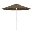 thumbnail image 1 of California Umbrella Parasol de Patio de 9 Pieds en Tressage Sésame, 1 of 2