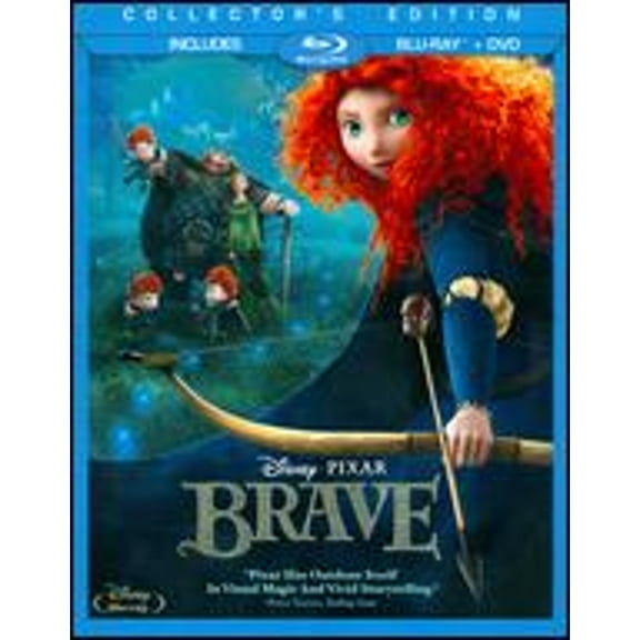 Pre-Owned Brave [Collector's Edition] [3 Discs] [Blu-ray/DVD] (Blu-Ray 0786936813159) directed by Brenda Chapman, Mark Andrews