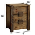 thumbnail image 5 of Benzara Aveiro Transitional Style Night Stand, 5 of 6