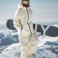 thumbnail image 2 of New Winter 2025 Outdoor Women Men's Ski Suit Warm Snowboard Clothes Mountain Adult Waterproof Skiing Snow Jacket Pants Sets, 2 of 9
