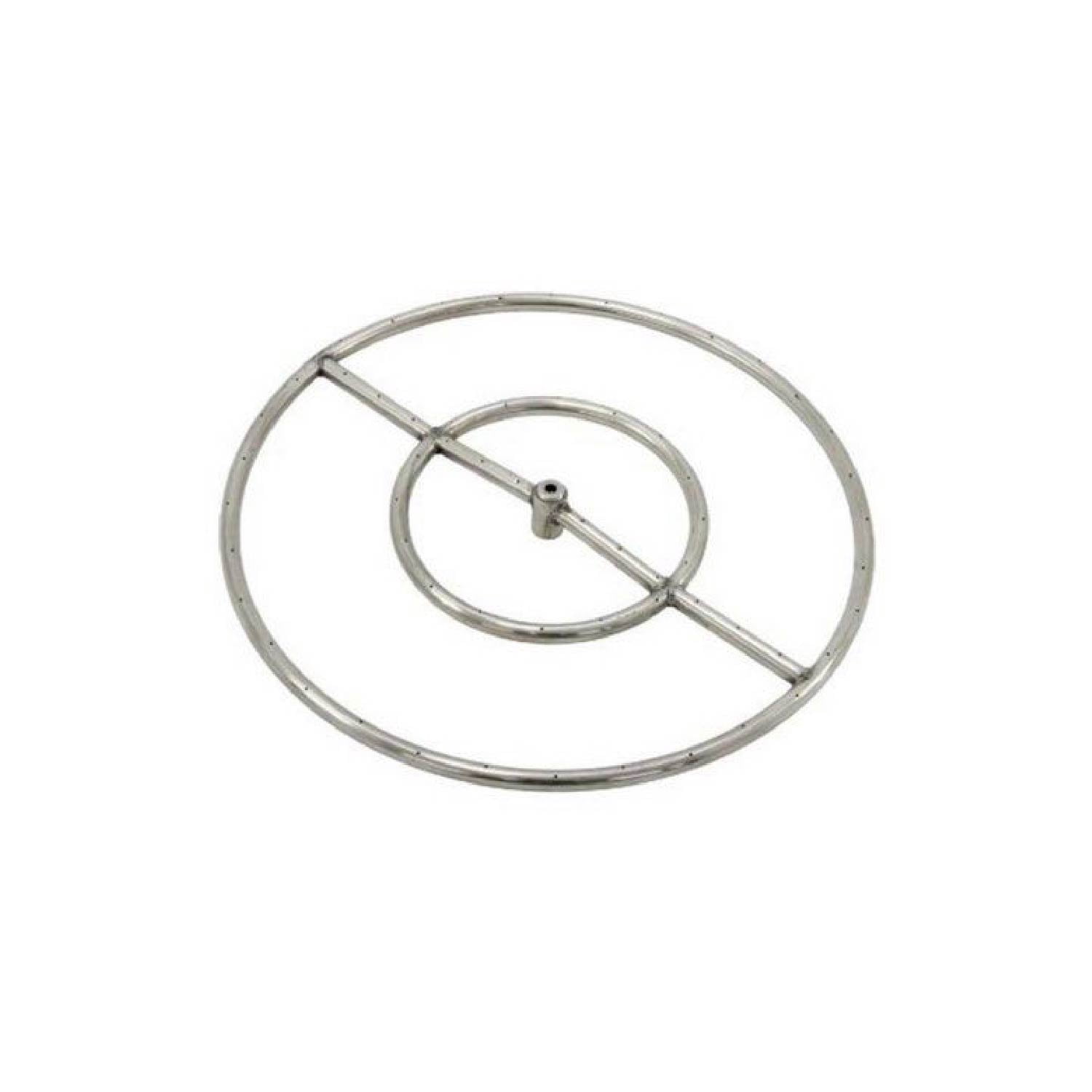 Rasmussen Fire Pit Burner Ring, 36 Stainless Steel Fire Pit Ring