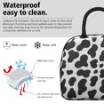 thumbnail image 3 of Cow Print Pattern Insulated Leakproof Lunch Box for Work, Lunch Bag for Women Men, Loncheras Para Mujer for Beach Travel Picnic Camping, 3 of 6