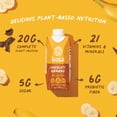 thumbnail image 4 of (12 pack) Koia Plant Based Protein Shake, Chocolate Banana, 20g Protein, 5g Sugar, 6g Prebiotic Fiber, 21 Vitamins & Minerals, Meal Replacement Drinks, Dairy-Free, Gluten-Free, Non-GMO, 11 Fl Oz (Pack of 12), 4 of 9