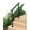 Glossy Black, variant on 1Pack Metal Handrails for 4 Step Indoor & Outdoor Stairs - Adjustable Height Staircase Railing Kit for Porch, Deck or Concrete Steps White