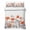 White Red Orange, variant on Twin Quilt Set 68''x86'', Brown Ombre Lightweight Summer Bedspread Coverlet Set with 2 Pillow Shams, Oil Painting Art Abstract Modern Breathable All Season Quilt Bedding for Dorm/Bedroom