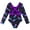 Black, variant on MSemis Kids Girls Gymnastic Leotard Unitard Ballet Dance Bodysuit