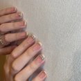 thumbnail image 1 of [Colección Explosiones] Armadura con manicura hecha a mano Parche de uña postiza terminado Nueva manicura removible, 1 of 5