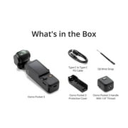 DJI Osmo Pocket 3 4K 120fps Handheld 3-Axis Gimbal Stabilizer with 64GB Case Bundle