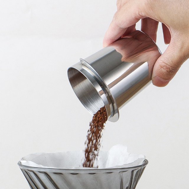 Taza Medidora Taza dosificadora de café, 51/54/58mm, taza para olfatear, herramienta Cafe Barista para máquina de café espresso Likrtyny Para estrenar