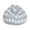 Gray, variant on Majestic Home Goods Decorative Gray Ellie Small Classic Bean Bag