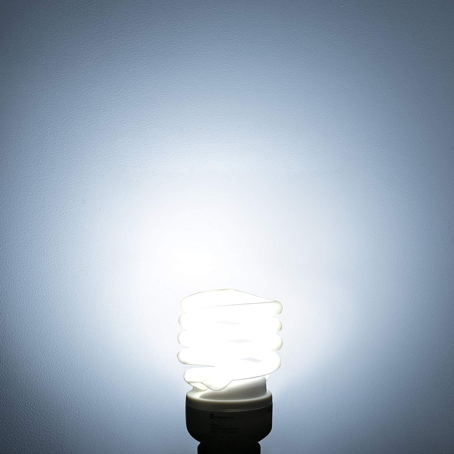 Xtricity Compact Fluorescent Light Bulb T2 Spiral, E26 Base, 5000k Daylight, 9W, 8 Pack