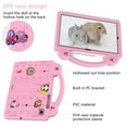 thumbnail image 2 of SaniMore EVA Kids Case for Samsung Galaxy Tab A7 10.4" 2020 (SM-T500/T505/T507), Skid-Proof Pen Slot Case for Boys Girls with Kickstand Handle Shockproof Cover for Samsung Tab A7, Pink, 2 of 7