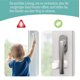 thumbnail image 4 of Cerradura para niños multifunción 4 piezas diseño de patente cerradura de manija de puerta puerta de seguridad para niños cerradura de ventana niños horno ventana de seguridad para niños Xemadio OTTO-WX-0131, 4 of 5