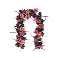 thumbnail image 2 of Cififendec Halloween Artificial Rose Garland, 68.7", Simulated Foliage Vine for Mantel Cascade Trim, Entryway Arch Twining, Buffet Table Border Accent, 2 of 5