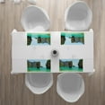 thumbnail image 3 of Ambesonne Tropical Place Mats Set of 4, Beach Cruising Journey, Standard Size, Green Brown, 3 of 4