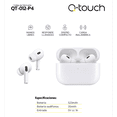 thumbnail image 3 of Q-touch Audifonos Inalambricos Air Buds Pro QT-012-P4 TWS Blancos, Carga Inalámbrica – Manos Libres, 3 of 3