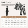 thumbnail image 4 of Yiaed American Tractor Print Pajamas Women's Long Sleeve Sleepwear Soft Button Down Loungewear Pjs Lounge Set Nightwear Womens Pajama Pants-Medium, 4 of 7