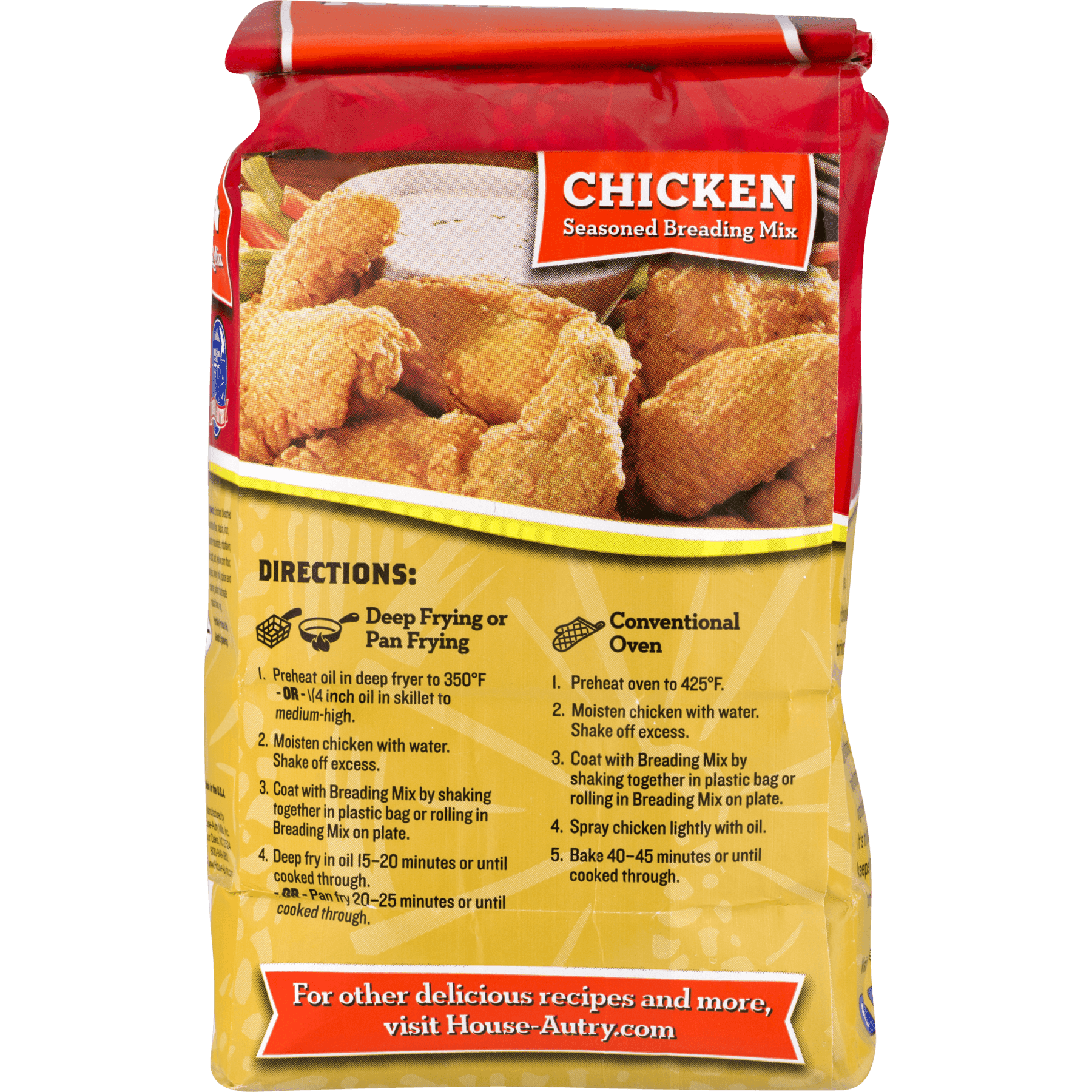 House Autry Chicken Seasoned Breading Mix 2 Lbs