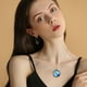 thumbnail image 5 of Nueva moda collar de cristal de mar colgante se puede abrir y cerrar se puede poner en la decoración de regalo de fiesta de vacaciones para los amantes y familiares, 5 of 5