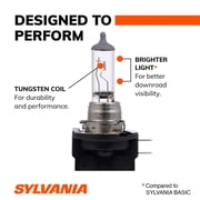 SYLVANIA - H11B XtraVision - High Performance Halogen Headlight Bulb, High Beam, Low Beam and Fog Replacement Bulb (Contains 2 Bulbs)