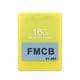 thumbnail image 1 of Tarjeta de memoria Fmcb V1.953 gratis Mc Boot Card 8 16 32 64mb Guardar datos de juego, 16MB, amarillo Feliz Sencillez, 1 of 5