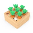 thumbnail image 1 of Juguete de madera con forma de zanahoria HUOGUO HUOGUO, 1 of 2
