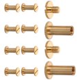 thumbnail image 1 of GOOHOCHY 10Ud Remaches Dorados Para Y De Cuero Con Alta Durabilidad, 1 of 6