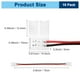 thumbnail image 3 of Uxcell 10-Pack Conectores de Tiras de Luz LED de 2 Pines para Tiras de 8mm 3528 5050/Iluminación DIY [Blanco, Negro, Rojo], 3 of 6