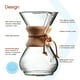 thumbnail image 2 of Cafetera de Vidrio Chemex Pour-Over - Serie Clásica - 6 Tazas - Empaque Exclusivo, 2 of 5