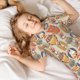 thumbnail image 5 of Balery Colorful Owls Conjunto de Pijama Infantil de Manga Corta con Estampado – Ropa de Dormir de Algodón Suave-3X-Large, 5 of 6