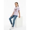 thumbnail image 6 of The Nightmare Before Christmas Girls' Graphic Tee with Short Sleeves, Sizes 4-16, 6 of 9