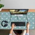 thumbnail image 4 of Long Mouse Pads for Desk,Cartoon Unicorn Rainbow Cloud Star Butterfly Desk Mats on Top Of Desks, Desk Mouse Pad Extra Large with 3mm Non-Slip Base and Stitched Edge for Gaming,Work,Home 47.3"x23.6", 4 of 5