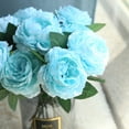 thumbnail image 4 of EGNMCR Artificial Roses Flower Silk Rose with Stem Realistic Artificial Long Stem Red Rose Valentine's/Mother's Day Fake Roses Bouquet for Wedding Home Decoration, 4 of 4