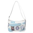 thumbnail image 1 of Bolso Mensajero Estético Con Ventana Transparente Hombro Cuero PU Uniforme para Niñas, 1 of 9