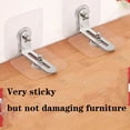 thumbnail image 4 of GLORYYANG Adjustable Anti-Tilt Furniture Wall Anchor 2 Piece 2 Pack, 4 of 10