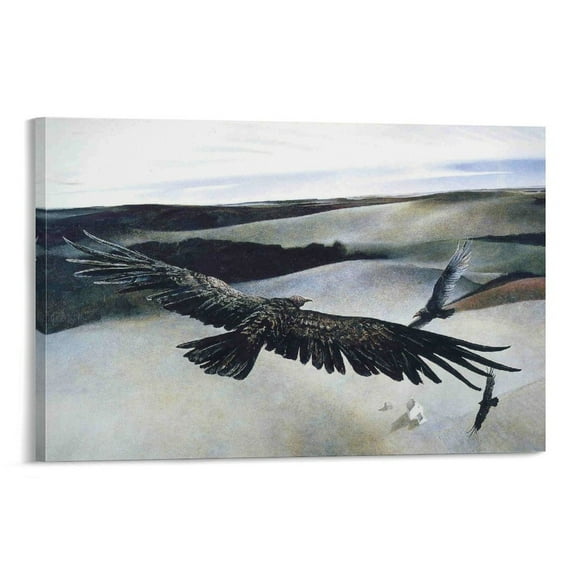 Andrew Wyeth Print Painting Soaring Gifts Canvas Painting Poster Wall Art Decorative Picture Prints Modern Decor 12x18inch(30x45cm)