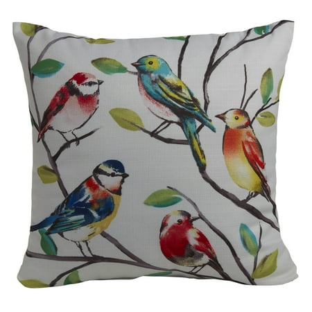 Mainstays Bird Decorative Throw Pillow Multicolored Walmart Com